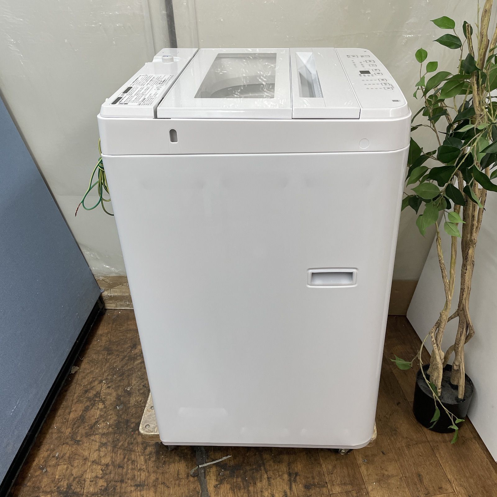 靴 R517 ☀️ 名古屋市近郊配送設置無料 製の ♪ NITORI 洗濯機 洗濯6.0㎏ NT60T1WH 動作 済 クリーニング済 新しい