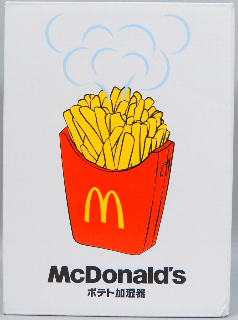 マクドナルド ベアブリック ポテト加湿器 ゴジラVSマクドナルド BE@RBRICK 150％ 4体セット ポテト加湿器