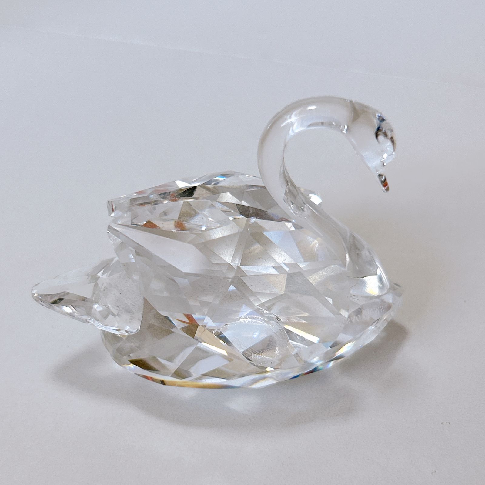 スワロフスキー クリスタル 置物 列車セット ミラー付 箱有り