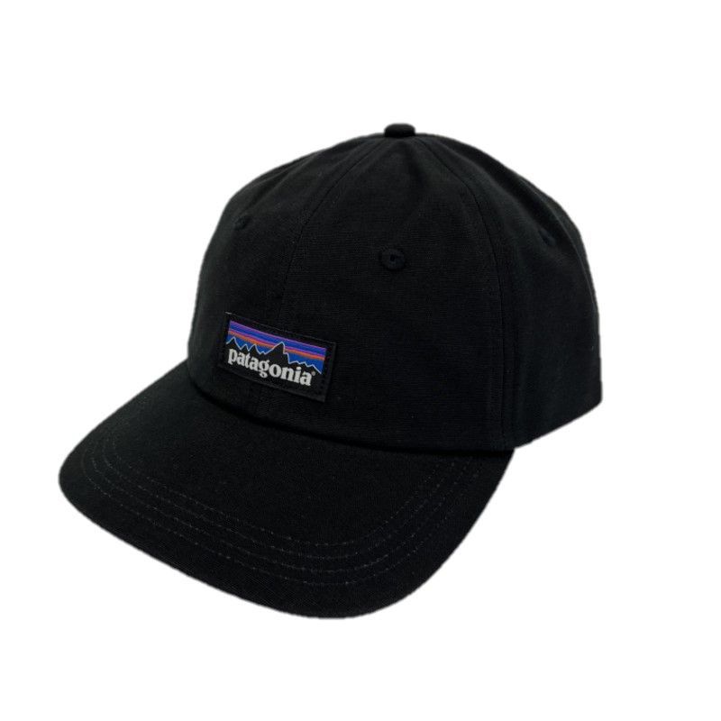 【 即納 】 パタゴニア ◇ P-6 ラベル トラッド キャップ ( Black ) | PATAGONIA P6 Label Trad Cap