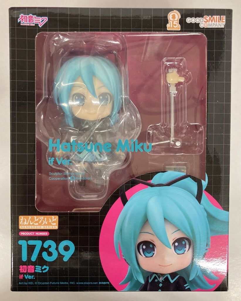 ねんどろいど　初音ミク １７３９　if Ver 初音ミクねんどろいど1739 if ver,10cm,オリジナル,本物の