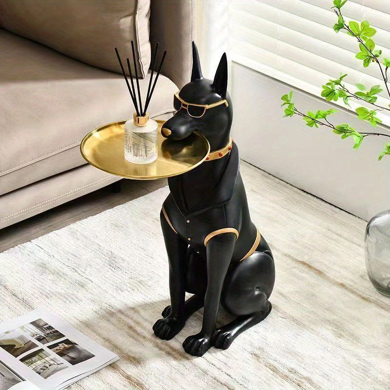 ドーベルマン(犬)置き物 インテリア ドーベルマン 置物 犬 インテリア オブジェ 陶器 doberman-106