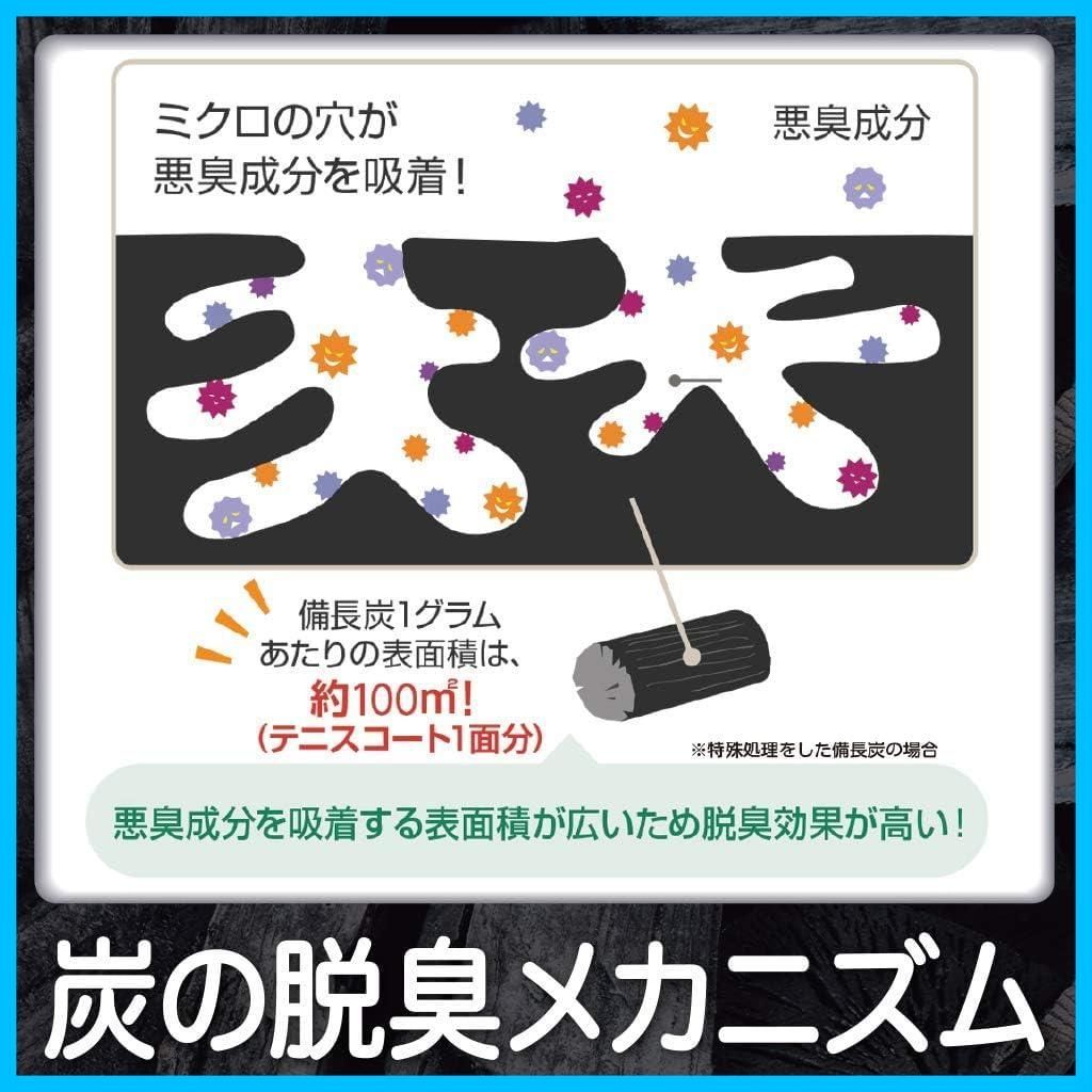 脱臭炭 備長炭パワー