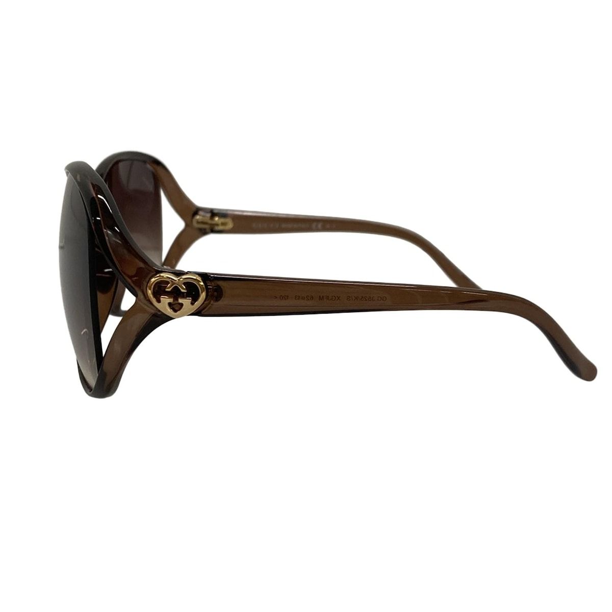 [美品]GUCCI グッチ　サングラス GG3525 インターロッキングG グッチ サングラス アジアンフィット GUCCI GG3525KS XGJ/FM 62