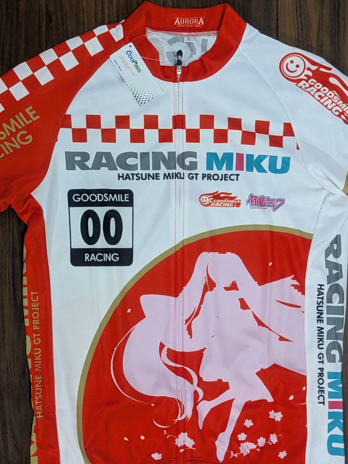 AURORA レーシングミク 2019 サイクルジャージ L 晴着Ver. 初音ミク 自転車
