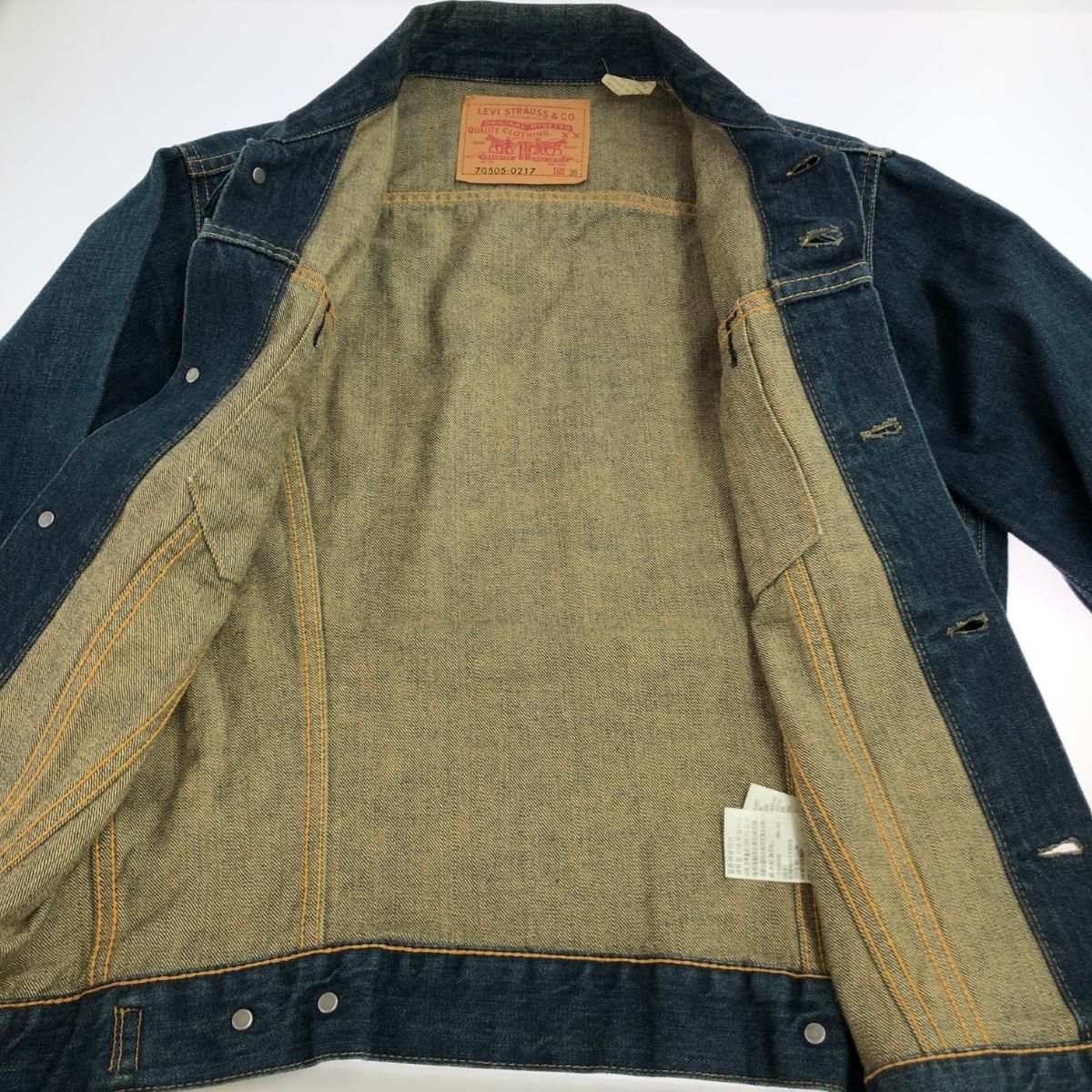 LEVI`S リーバイス デニムジャケット サイズ:38 70505-0217/BIG E/復刻 