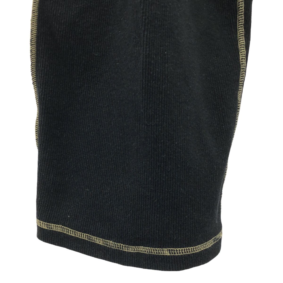 BASErange / ベースレンジ | コットン ヘンプ リブ ワイドパンツ | XS