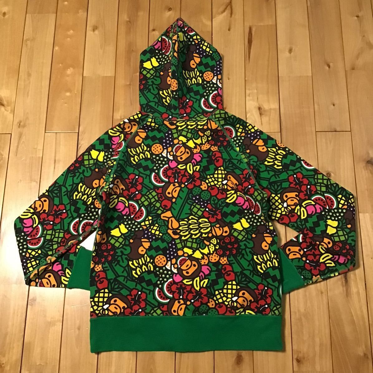 Tropical milo フルジップ パーカー Sサイズ a bathing ape BAPE full 