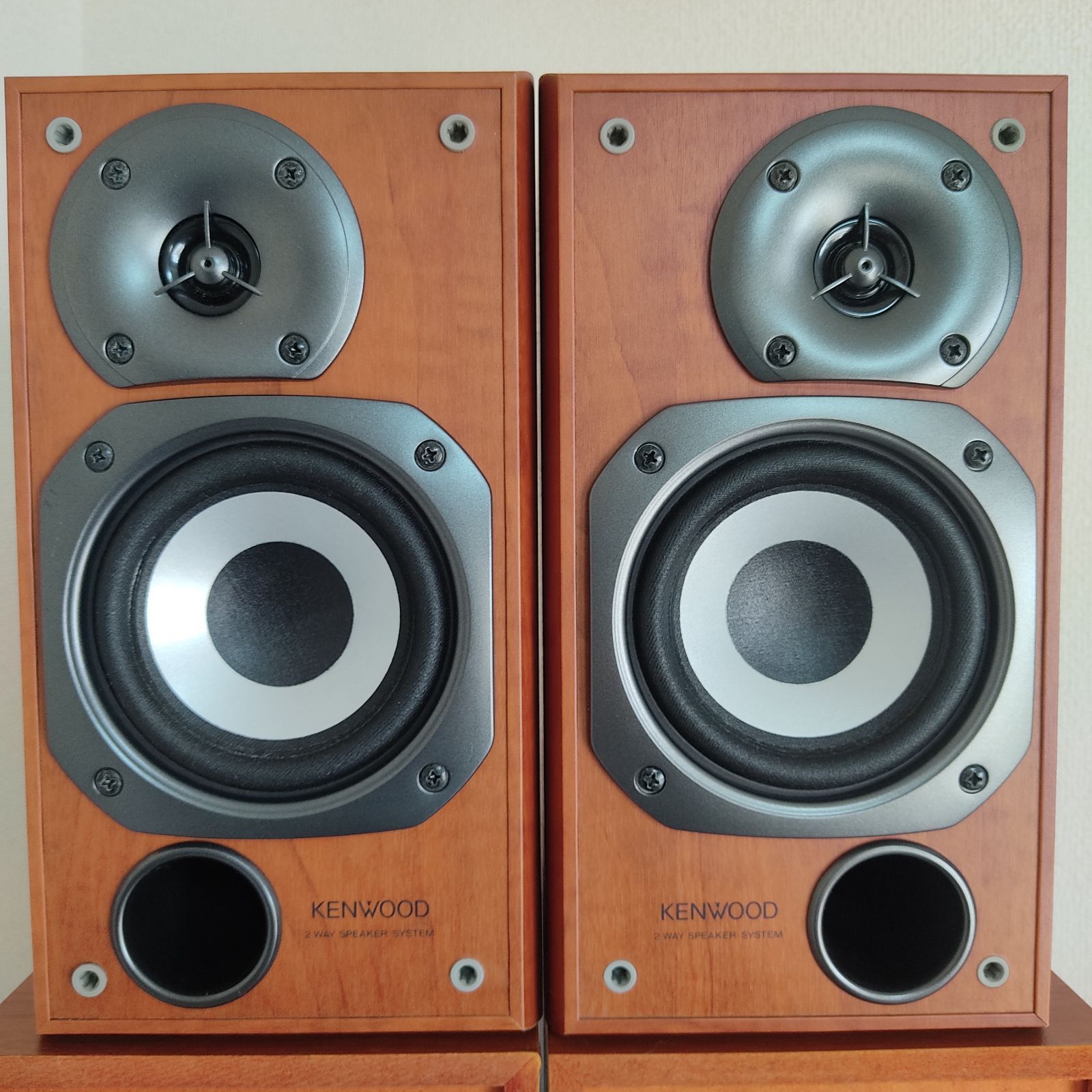 ケンウッド LSUDA77M オーディオスピーカー 2台