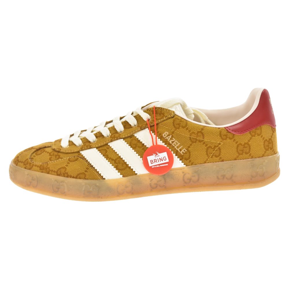 GUCCI (グッチ) × adidas GAZELLE MONOGRAM HQ8850 アディダス ガゼル