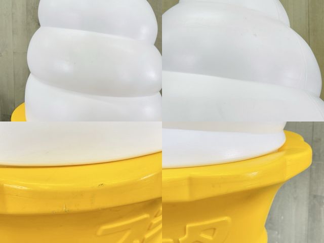 ソフトクリームスタンド照明（スジャータ） 訳あり】看板 スジャータ 照明 ソフトクリーム 置物 業務用