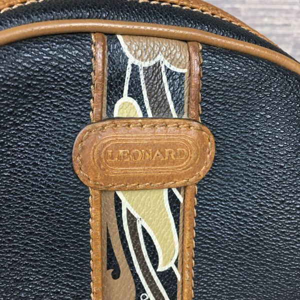 LEONARD/レオナール　ポシェット/ショルダーバッグ　カバン/鞄　イタリア製　管NO.YB19-32 LEONARD/レオナール ポシェット/ショルダーバッグ カバン/鞄