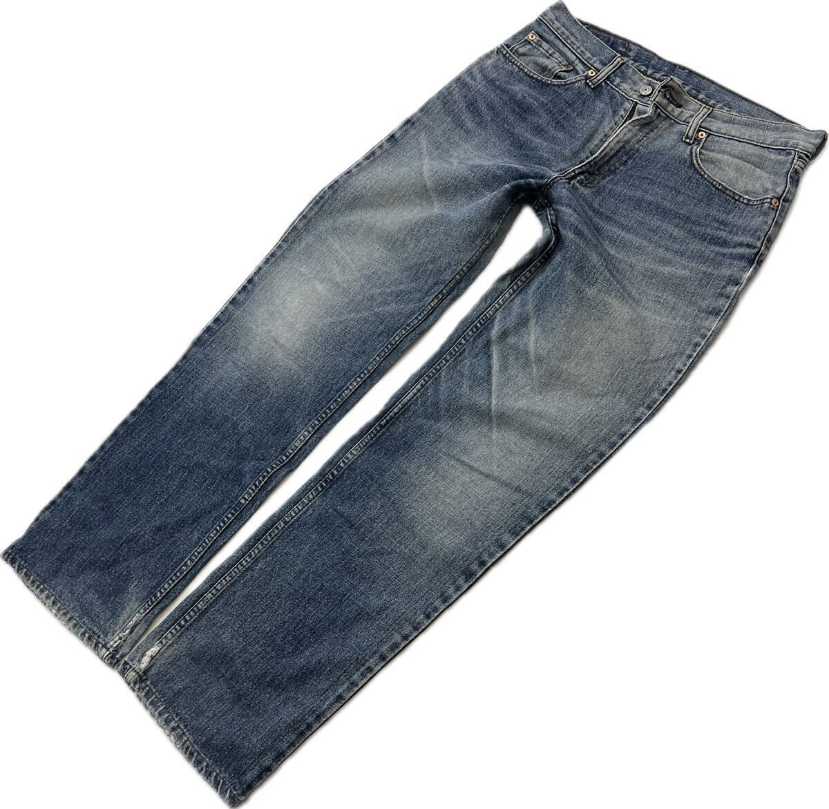 LEVIS ☆ 533 完成された色落ち◎ デニムパンツ ジーンズ ブルー W33 