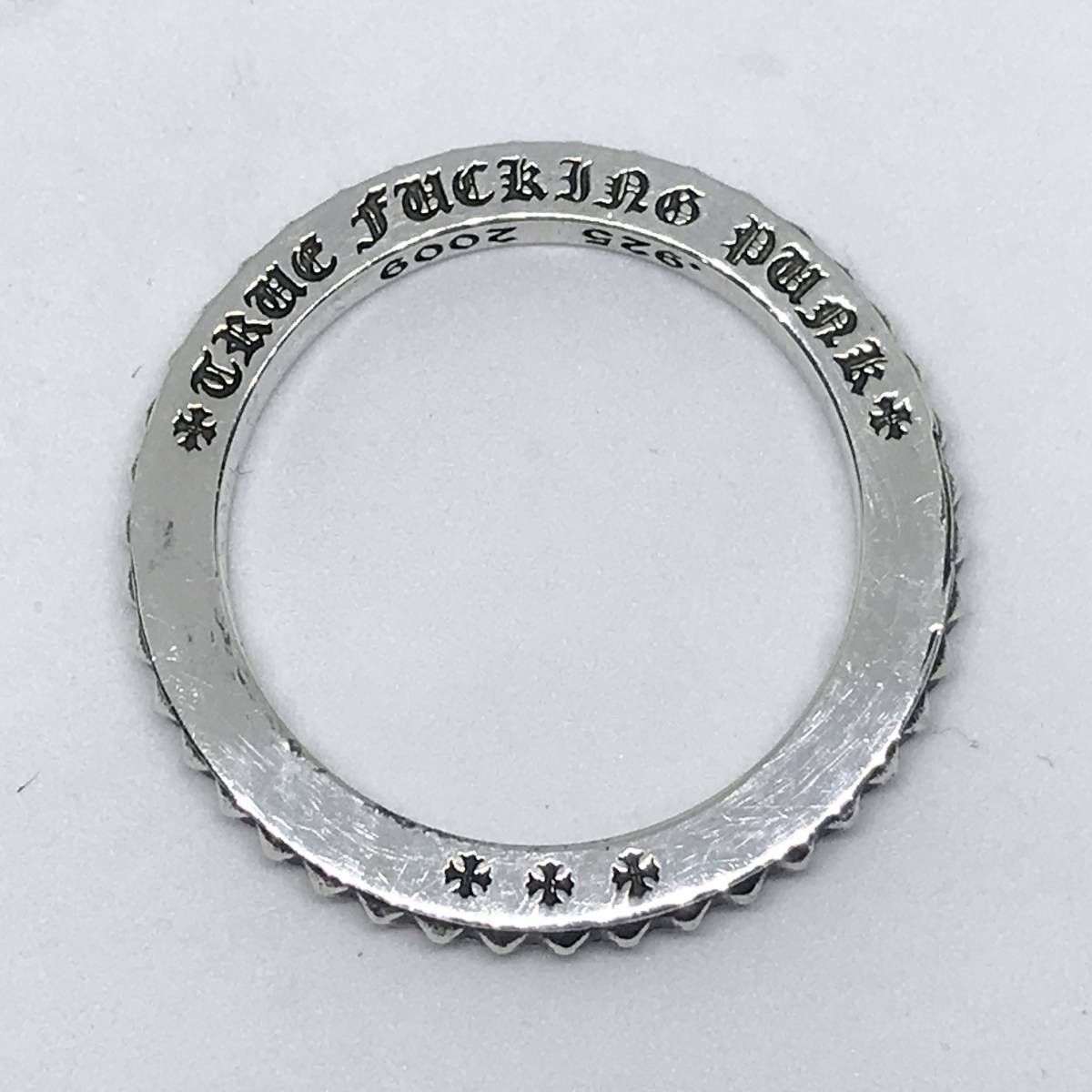 23号◇CHROME HEARTS｜クロムハーツ True Fucking Punk Ring / Juvi 