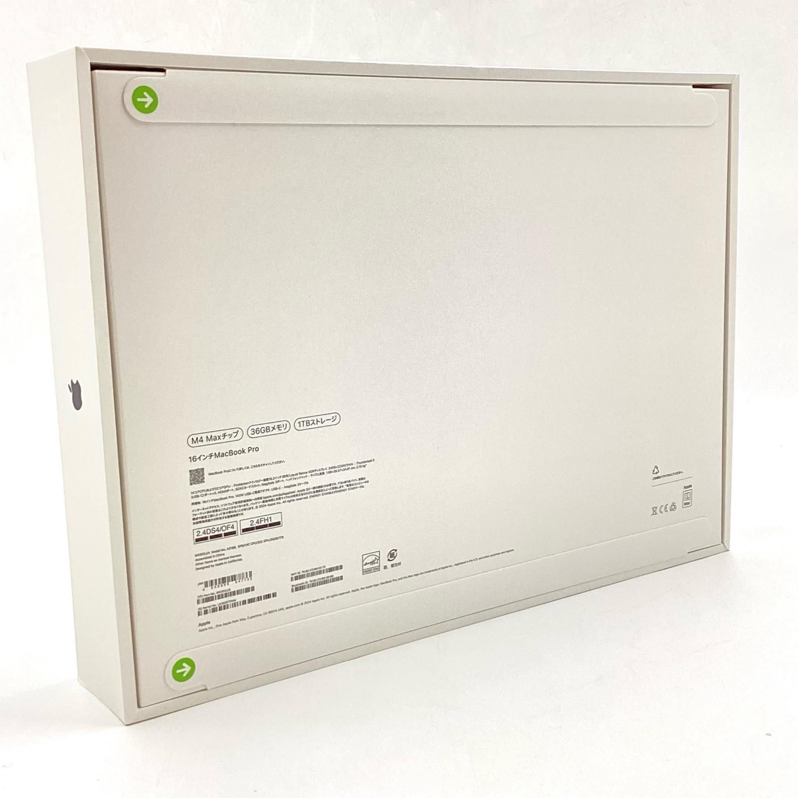 MacBook Pro 14インチ M4 Max 36GB 限定保証付き Apple MacBook Pro 16