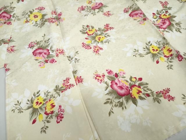 平和屋着物●小振袖　二尺袖　草花文　洗える着物　逸品　新品　DAAY5322ud 平和屋着物○小振袖 二尺袖 草花文 洗える着物 逸品 新品 DAAY5322ud