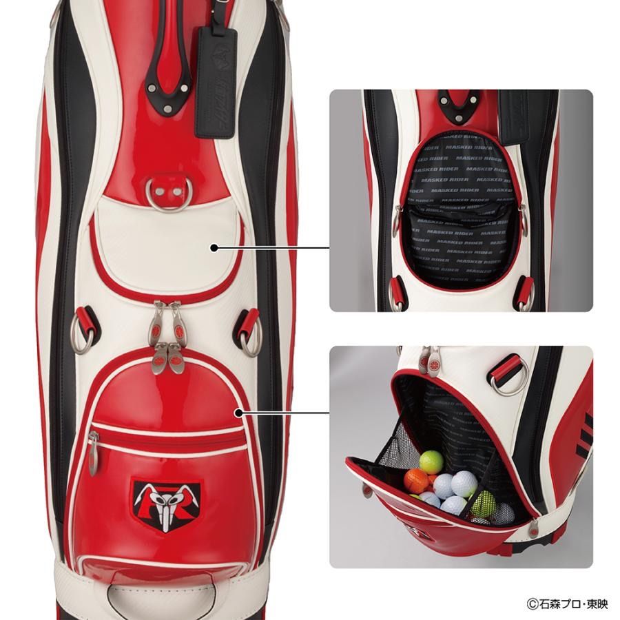  仮面ライダー ゴルフ キャディバッグ サイクロンモデル 即 不可 スカート ゴルフバッグ キャディバッグ ゴルフ