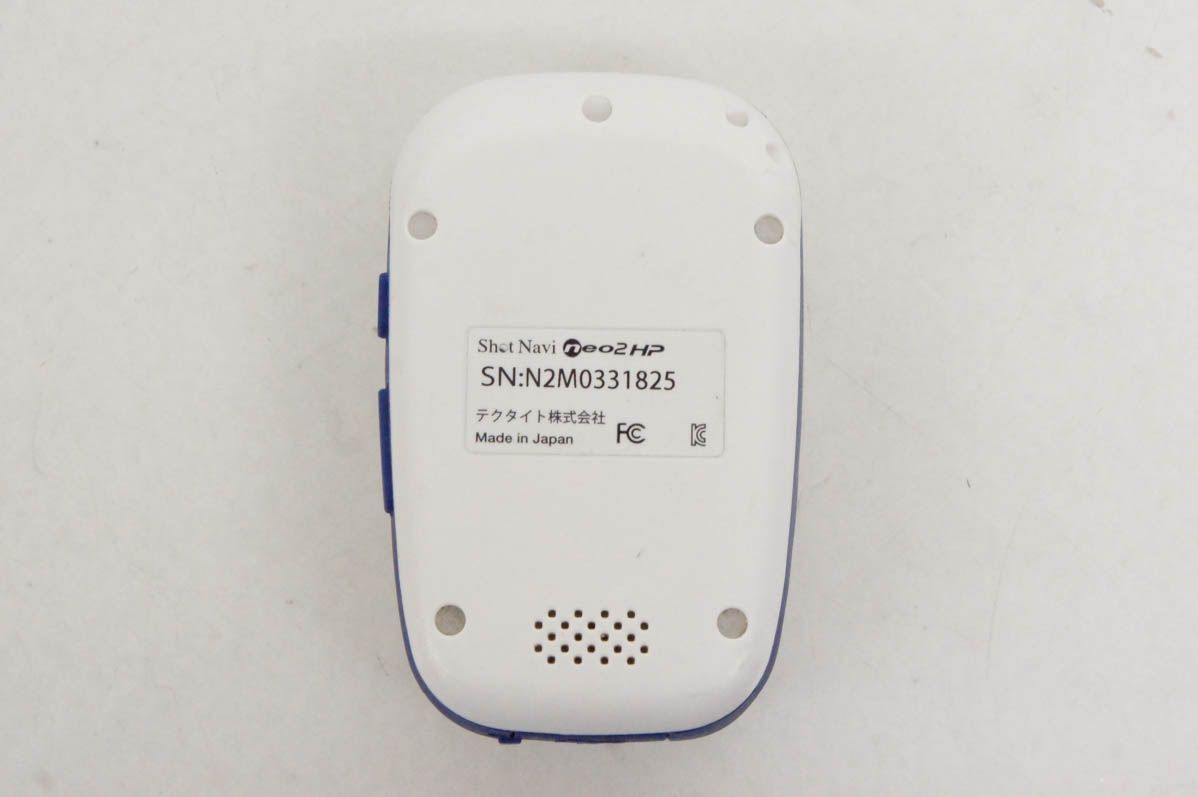 【中古】テクタイト Shot Navi neo2HP ショットナビ ネオ 2HP GPS測定器 ゴルフナビ ShotNavi ショットナビ Shot Navi NEO2 HP ネオ2HP ハンディ