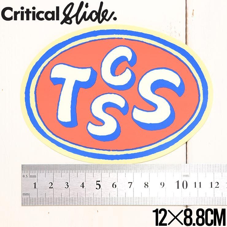 Critical Slide クリティカルスライド ステッカー TCSS 安っぽ