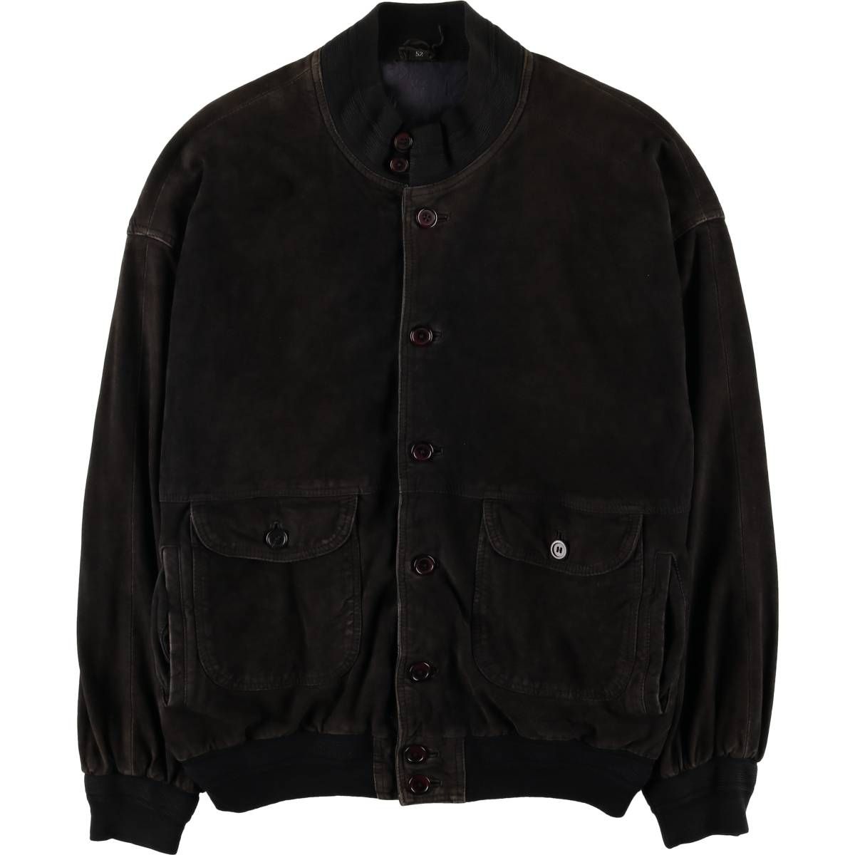 古着 Robert Ley スエードレザーブルゾン メンズXXL相当|eaa589967