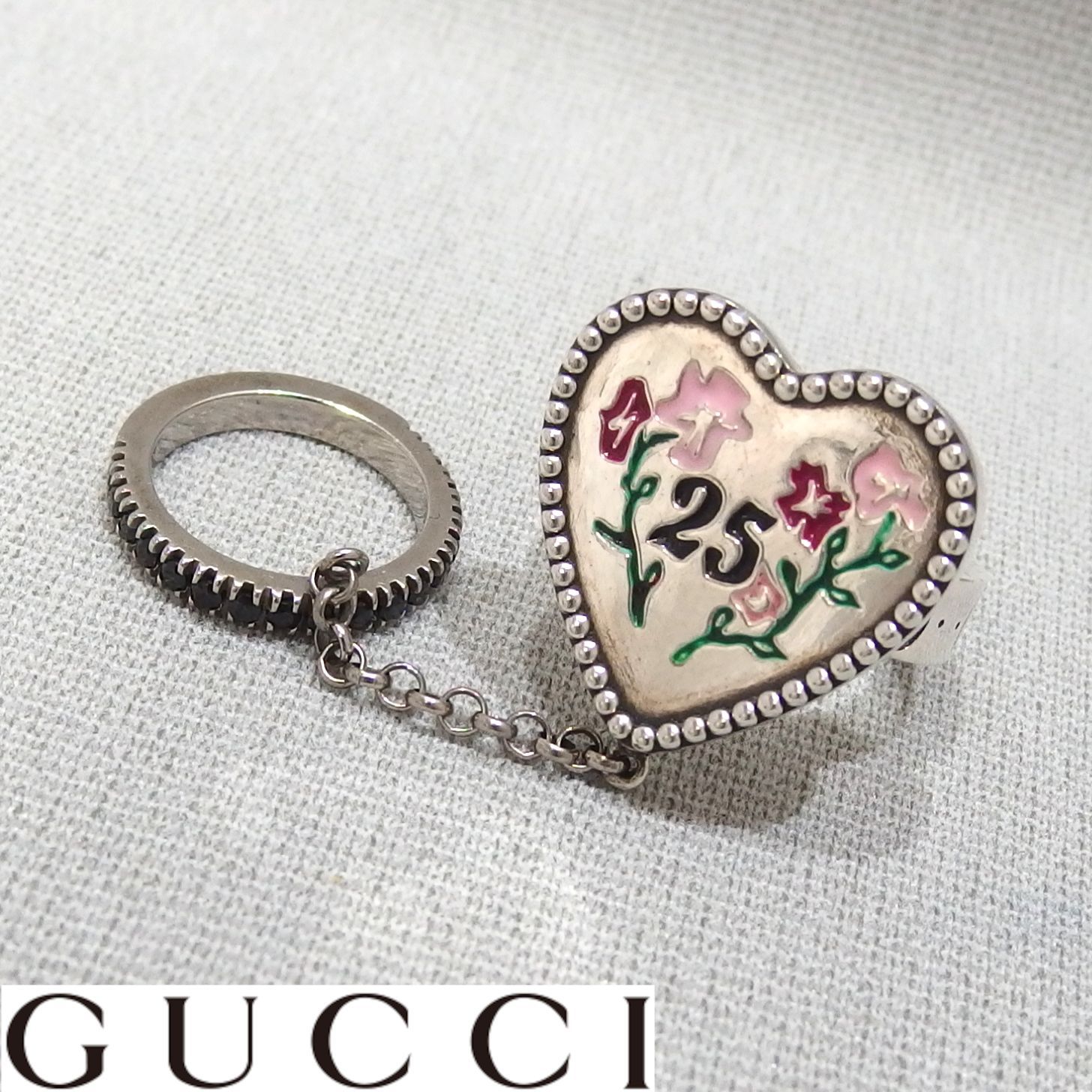 グッチ シルバーリング ハート　BOSCO&ORSO 楽天市場】本物 グッチ GUCCI BOSCO & ORSO ボスコ&オルソ
