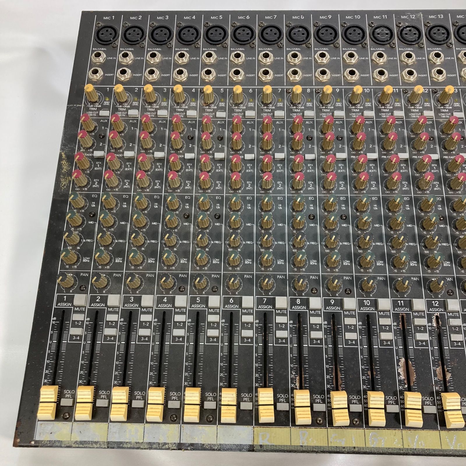 ジャンク MACKIE CFX20 ミキサー