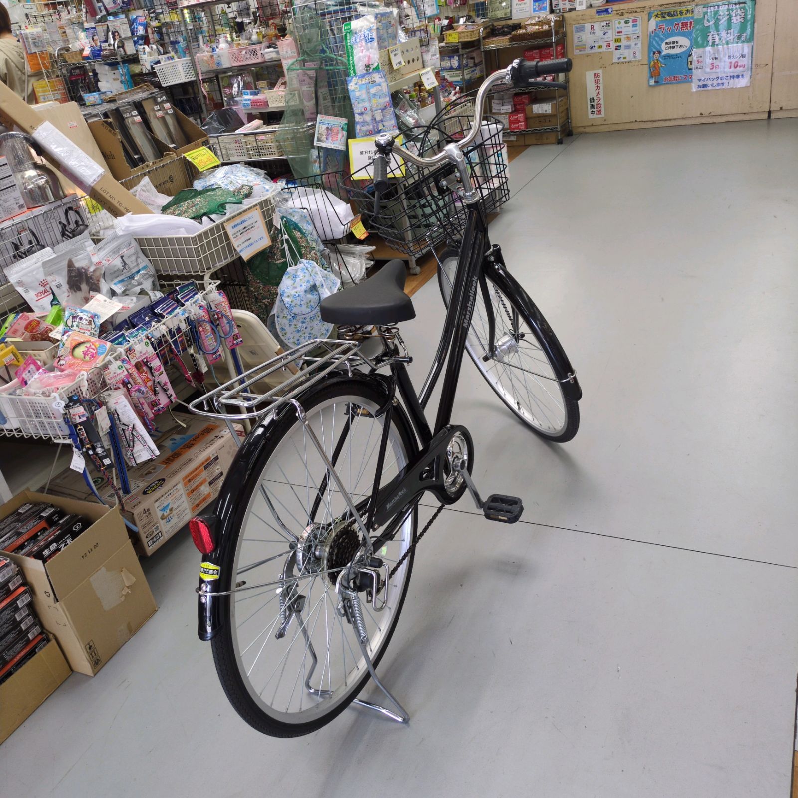 J547 ☆比較的キレイ☆普通自転車☆Marshalleek ☆6段☆LEDオート☆27