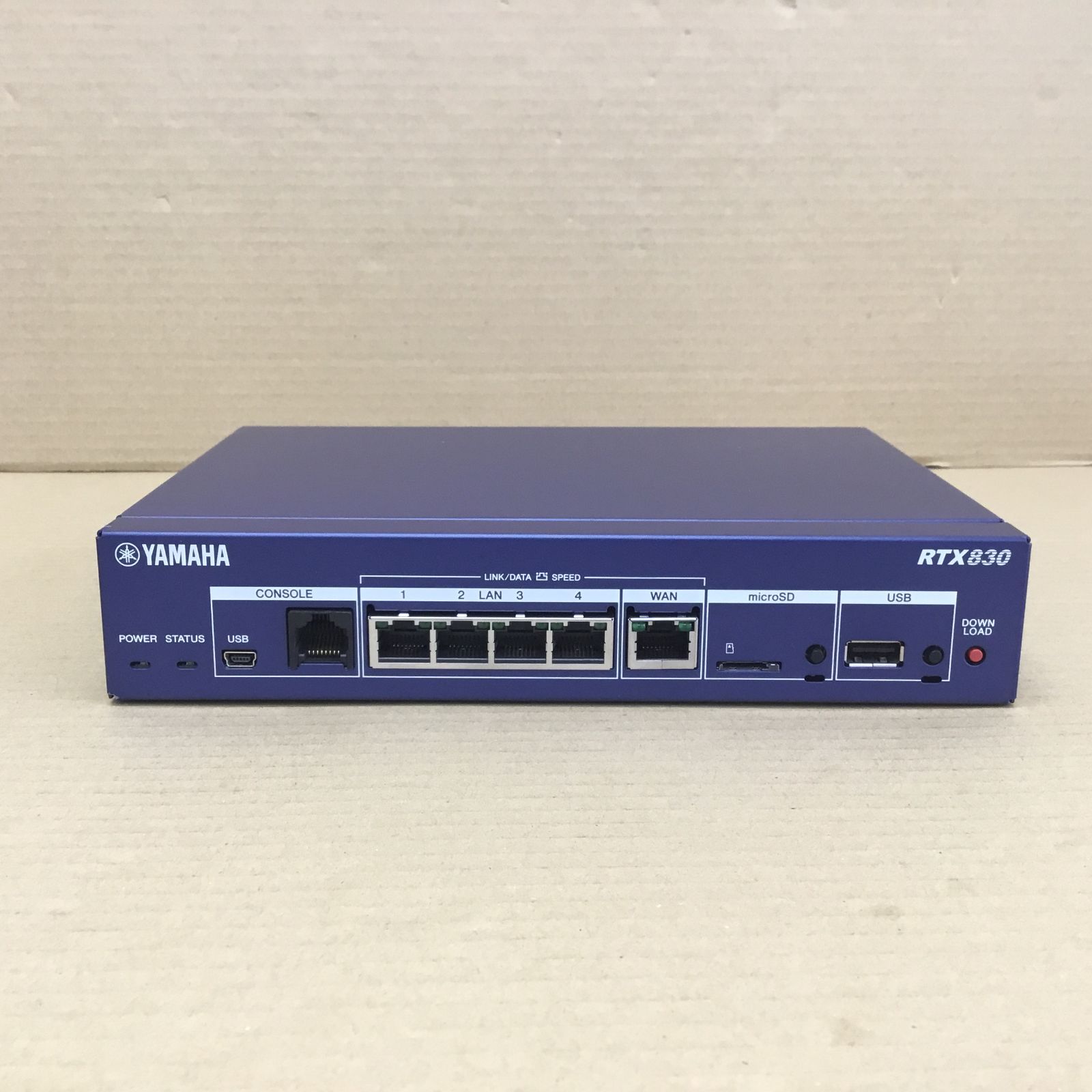 中古】ヤマハ ルーター RTX830 通電確認済み 送料 無料 14時まで