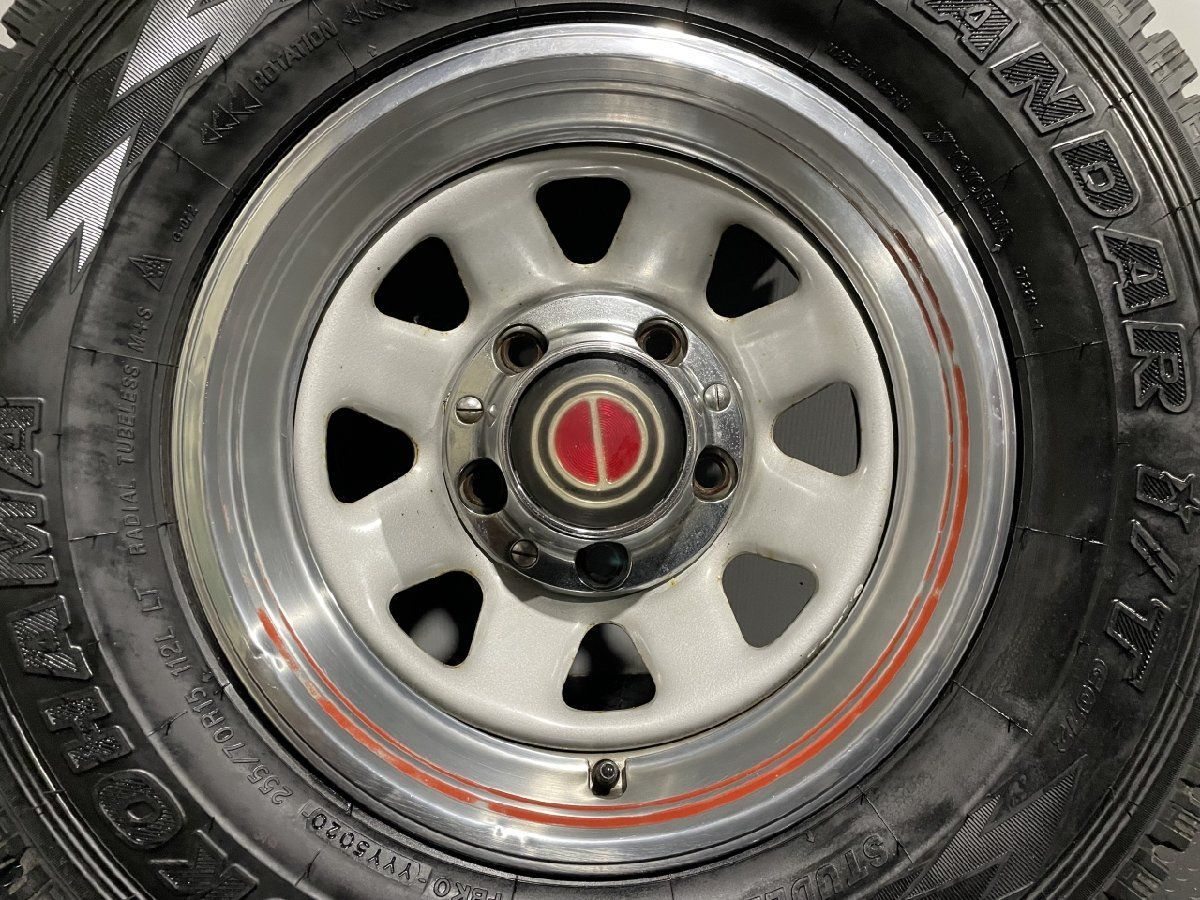 YK G072 255/70R15】 スタッドレス【FORD 1987 F150 純正ホイール 15 