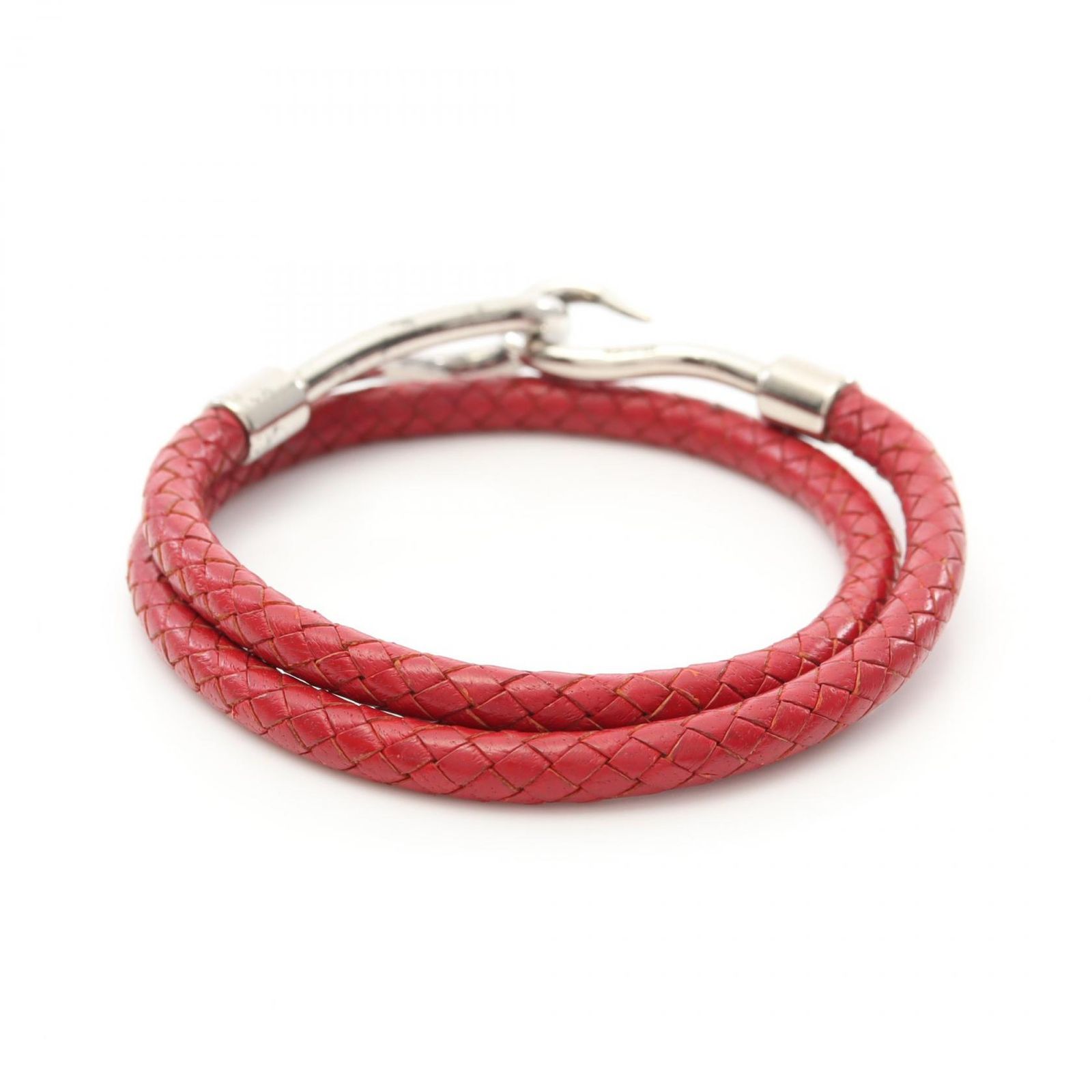 【エルメス■HERMES】ジャンボ チョーカー■ブレスレット■希少カラー■レザー エルメス HERMES ブレスレット ジャンボチョーカー レッド