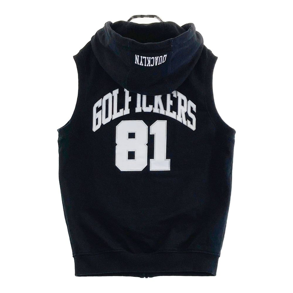 ゴルフィッカーズ golfickers ベスト フード付き スウェット ゴルフ サイズ：M Golfickers ゴルフィッカーズ フード付き スウェットベスト