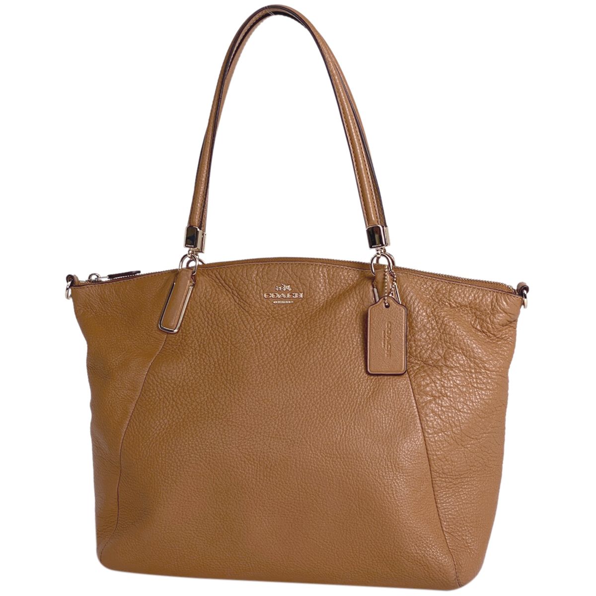 コーチ COACH ロゴ トートバッグ 2WAY ショルダーバッグ ケルシー
