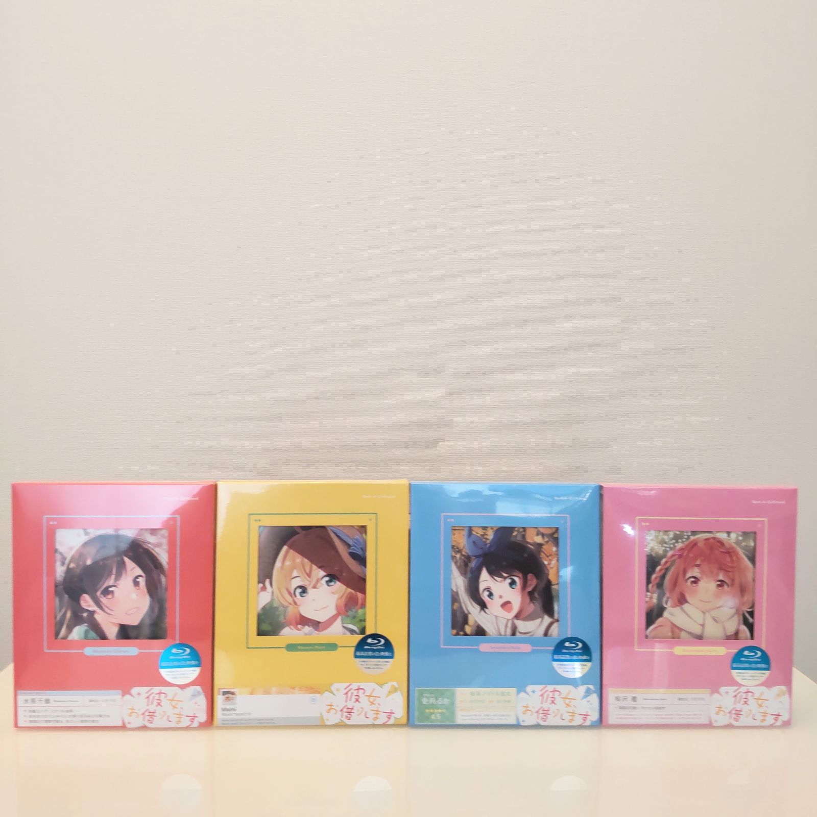 彼女、お借りします Blu-ray 全4巻セット 全巻収納BOX付き - メルカリ 彼女、お借りします Blu-ray 全4巻セット 全巻収納BOX付き - メルカリ