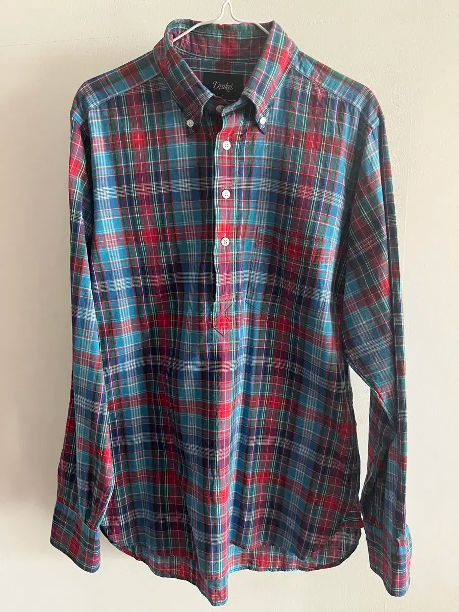 お買い得，大人気 DRAKE'S ドレイクス オーバーシャツ