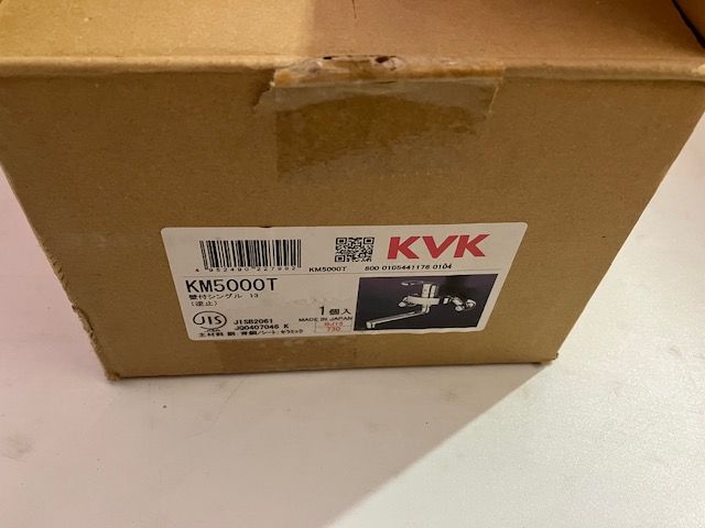 KVK シングルレバー式混合栓 KM5000T アウトレット建材王 メルカリ