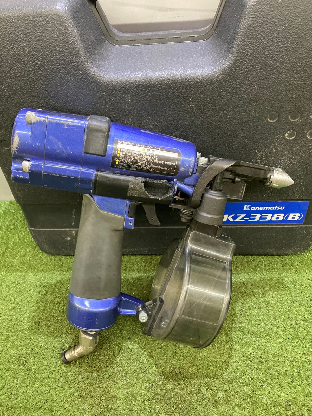 中古品】【0921】兼松 ポケット釘打機 KZ-338(B) IT4S0VJBZY1Y 中古品】【0921】兼松 ポケット釘打機 KZ-338(B) IT4S0VJBZY1Y