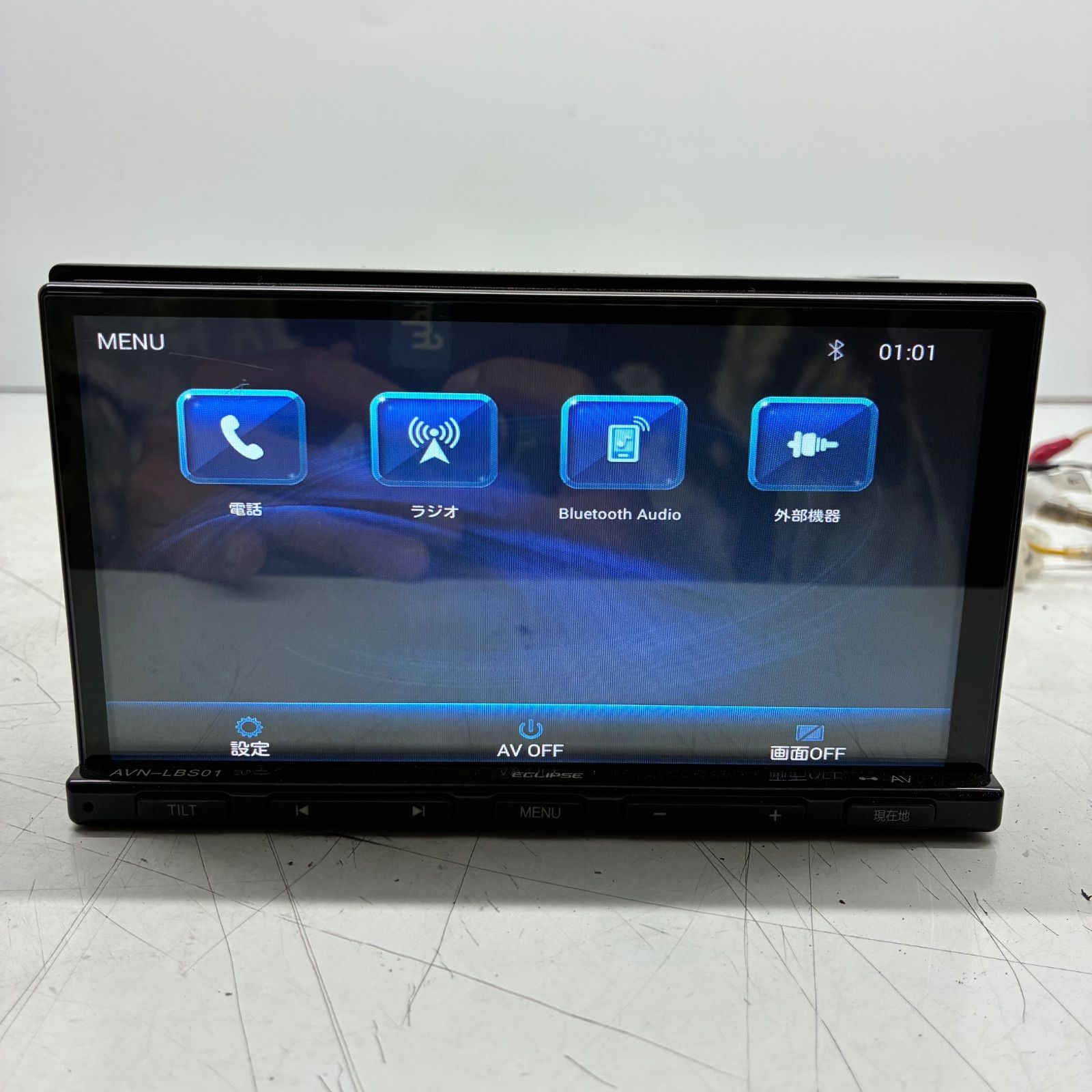 Y イクリプス ECLIPSE 2DIN AVN-LBS01 7V型 カーナビ オーディオ
