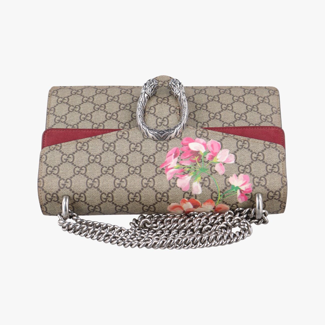 グッチGucciディオニュソスベージュ×レッド×マルチ PVCコーティングキャンバス × スエード400249E019170211 DECORATOM_COM_BR