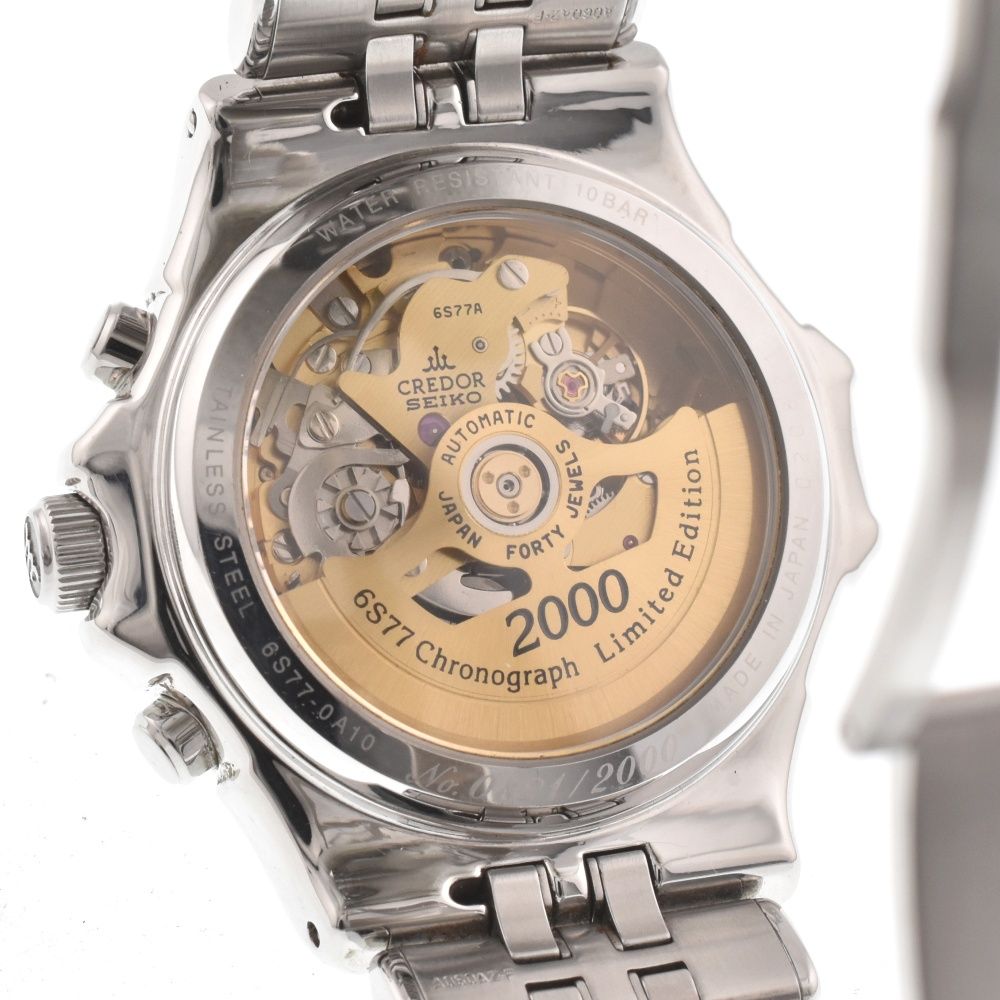 セイコー SEIKO GCBK997/6S77-0A10 クレドール パシフィーク クロノ