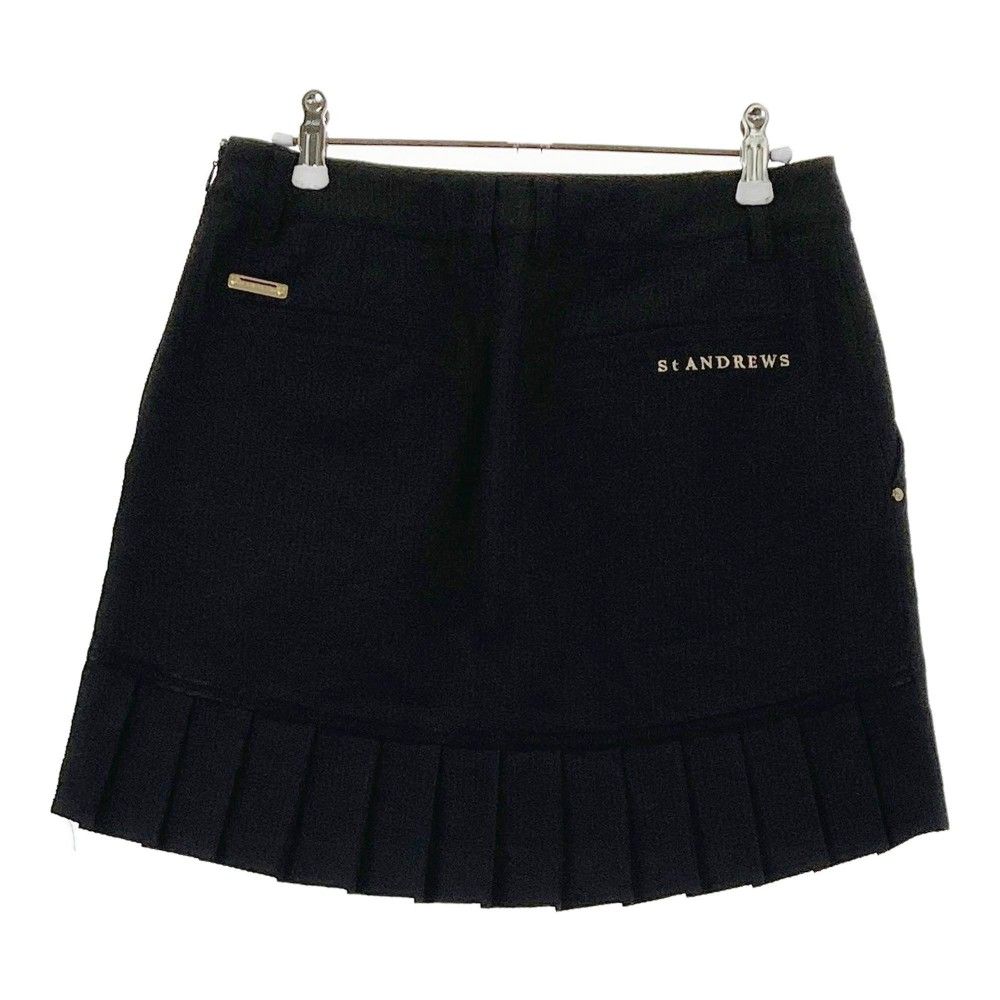 St Andrews 黒 ダウンスカート サイズ：M ST ANDREWS セントアンドリュース スカート シア