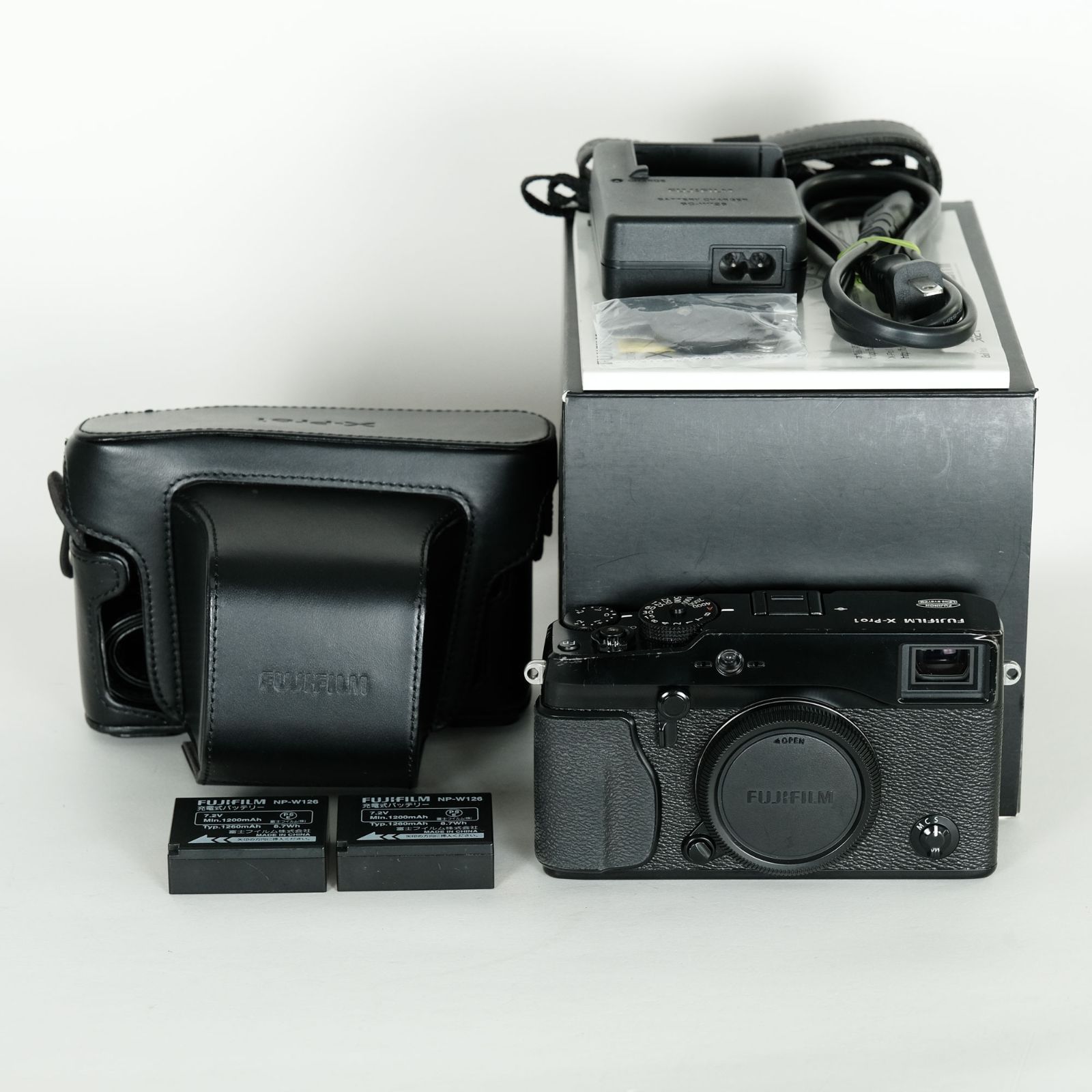 並品｜バッテリー2個 レザーケース付 FUJIFILM X-Pro1 | 富士フイルムXマウント