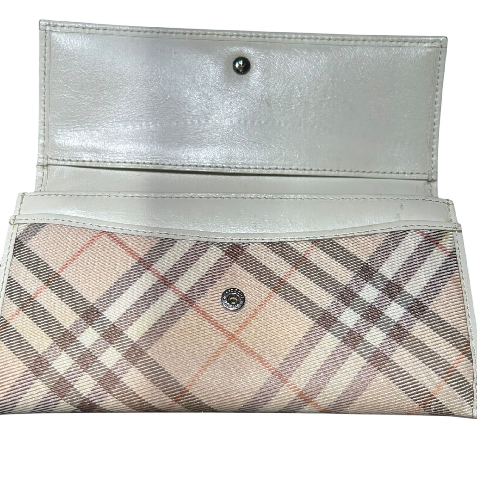 BURBERRY BLUE LABEL バーバリー ブルーレーベル 長財布 - メルカリ