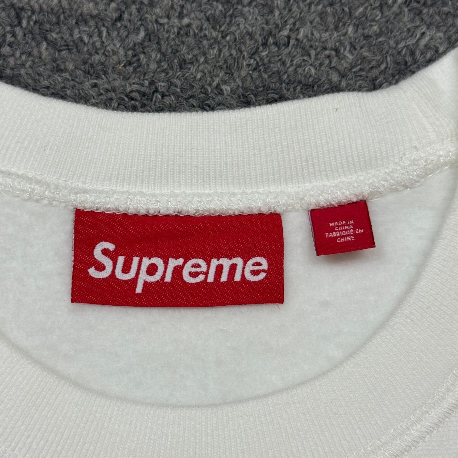 SUPREME トレーナー 25SS】 Supreme Washed Box Logo Crewneck シュプリーム