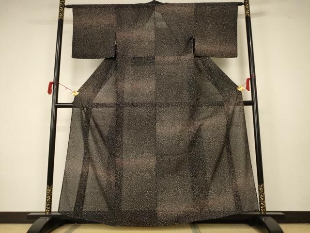 平和屋着物 夏物 小紋 絽 霞文 正絹 AABA2903jd