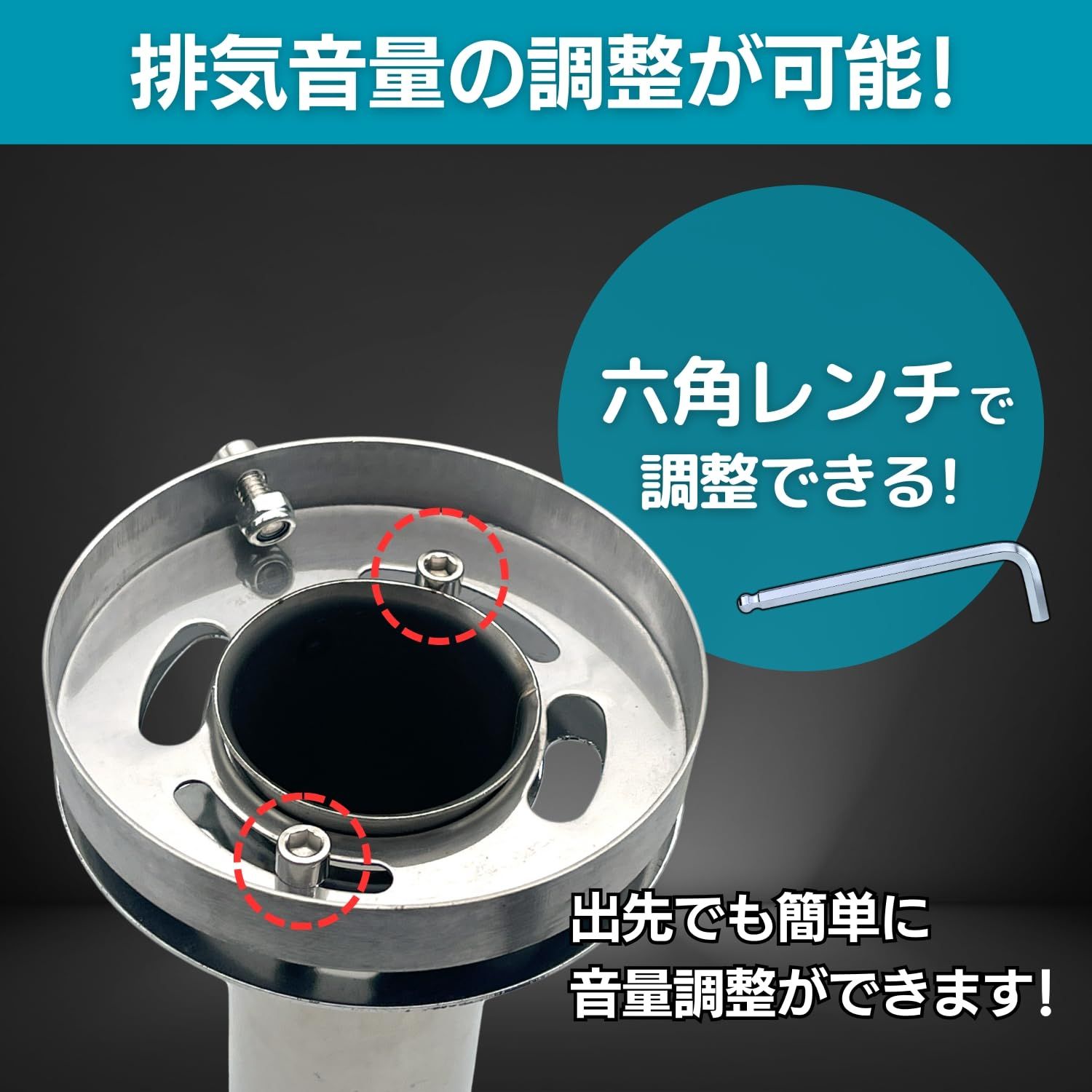 インナーサイレンサー shymie バイク インナーバッフル | 車 可変式
