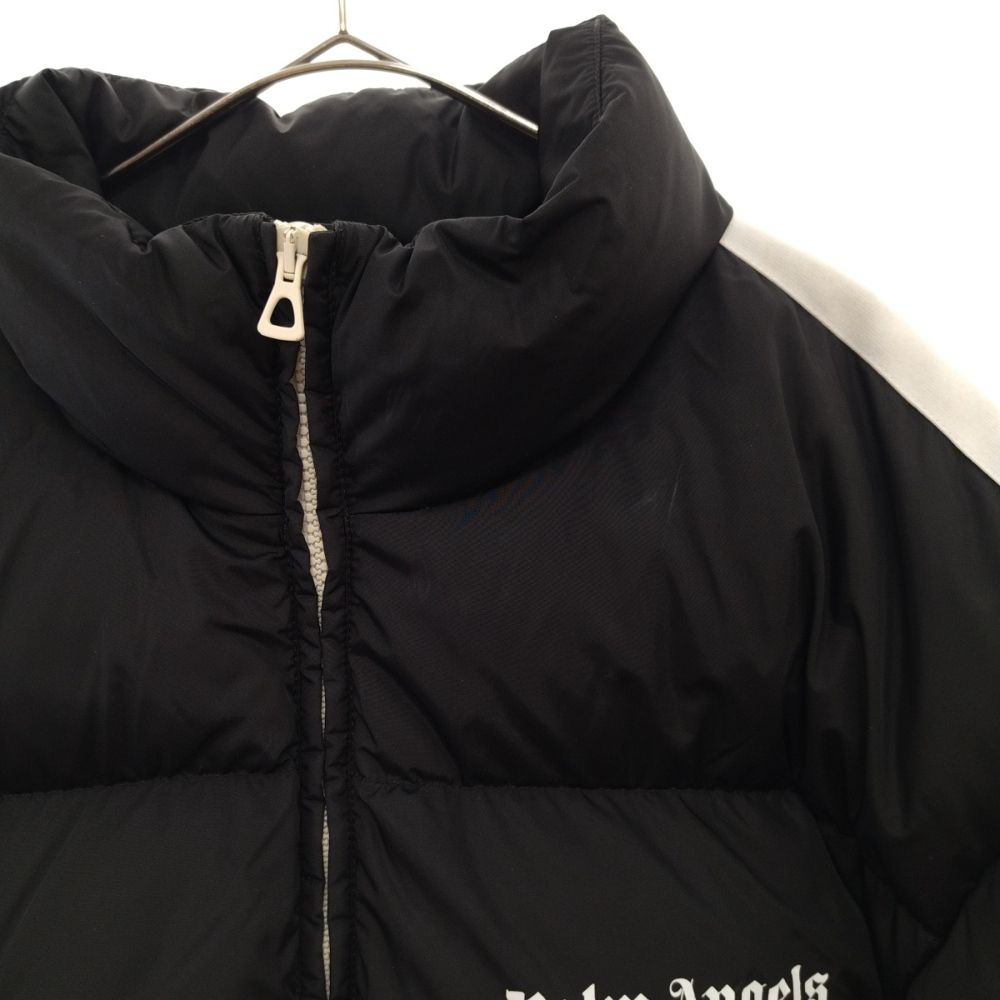 Palm Angels (パームエンジェルス) 22AW Classic Track Down Jacket クラシックトラックダウンジャケット  PMED019F22FAB001 ブラック - メルカリ