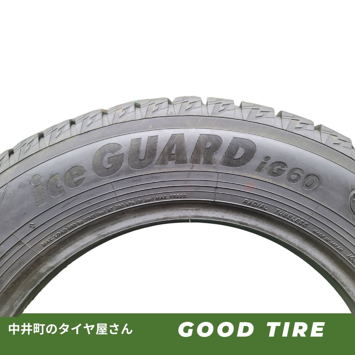 【予約注文】 製 215 60R16 ヨコハマ ICE GUARD IG60 冬用 4本セット 7.5分山 タイヤ タイヤ オデッセイ エスティマ クラウン 6646 【限定品】