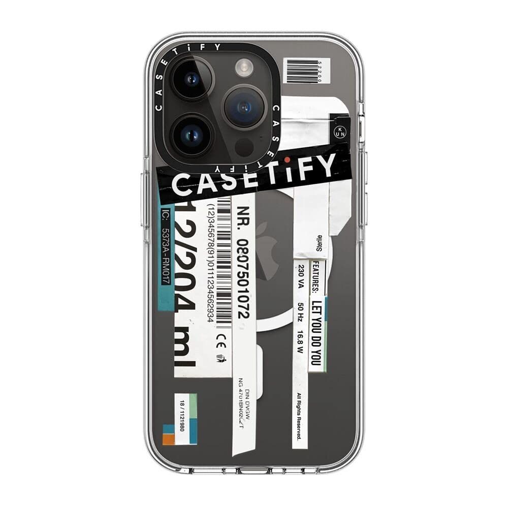 色:】CASETiFY クリアケース iPhone 14 Pro - Case - メルカリ