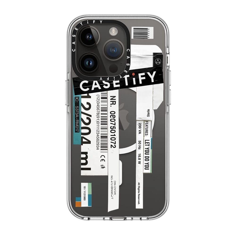 色:】CASETiFY クリアケース iPhone 14 Pro - Case - シンフォニー