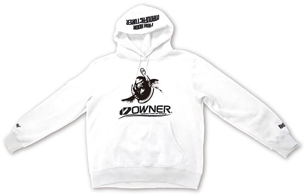オーナー OWNER Be Strong!!フーディー ホワイト M